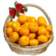 Корзина с мандаринами "Оранж"